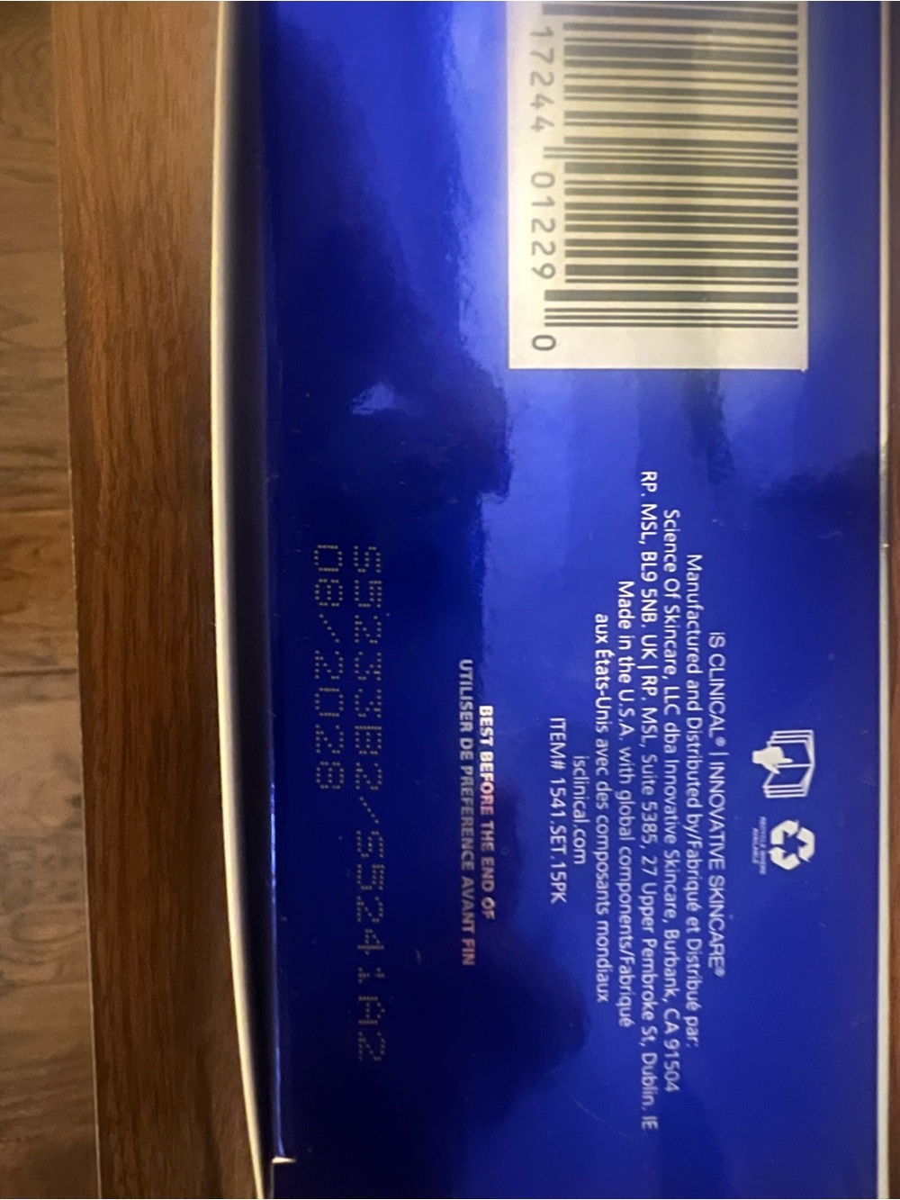 iS Clinical Active Peel System — treatment exfoliant pads *12 in box - Picture 4 of 4